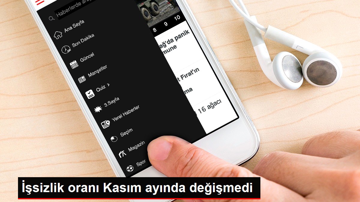 İşsizlik oranı Kasım ayında değişmedi