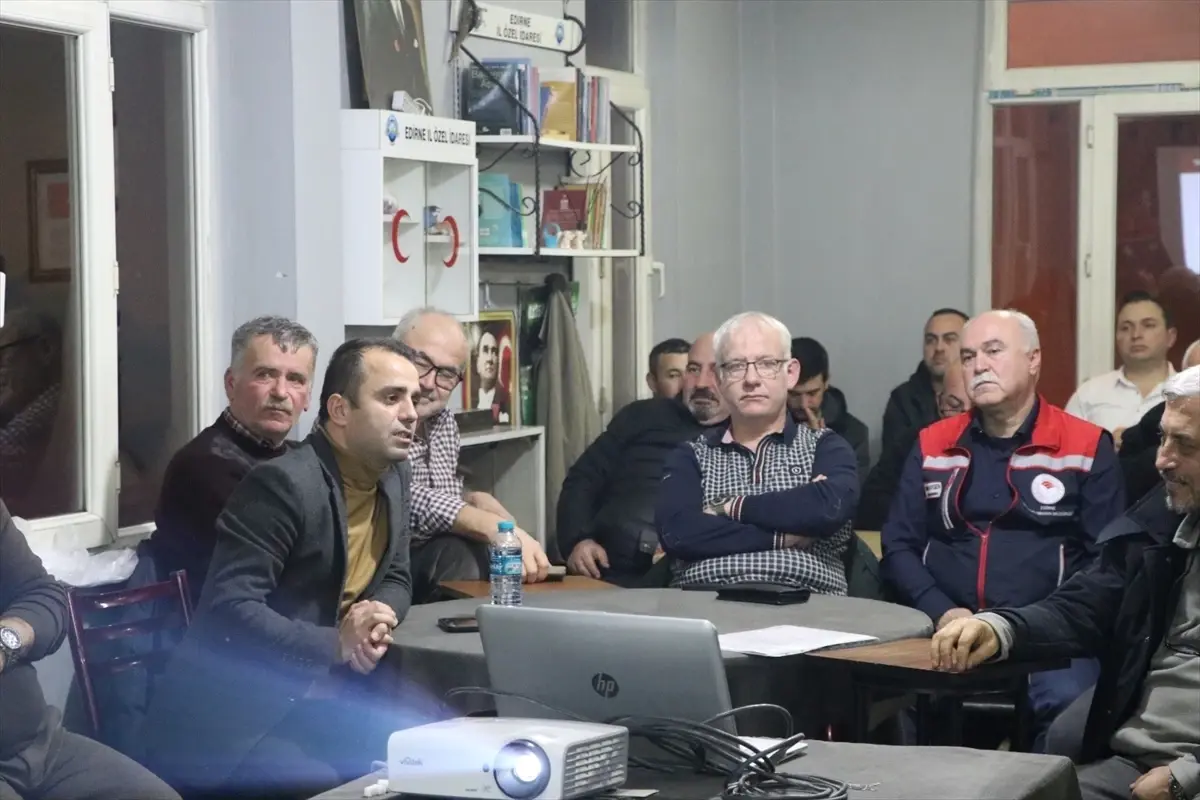 Edirne Tarım ve Orman Müdürü Köse üreticilerle buluşmayı sürdürüyor