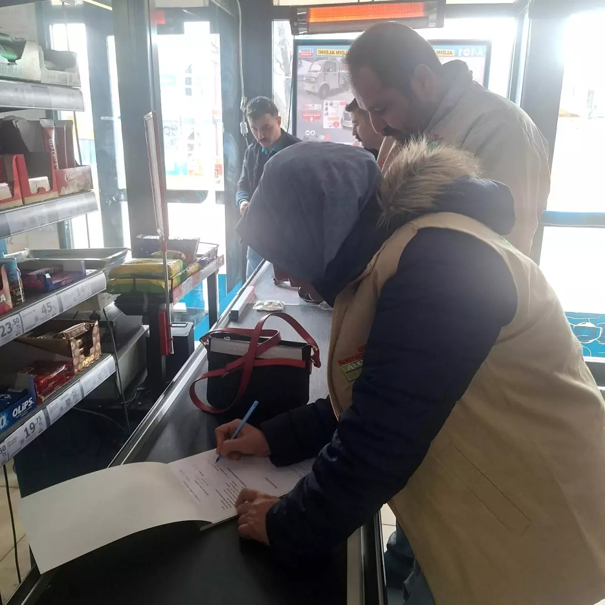 Otlukbeli'nde gıda denetimi yapıldı