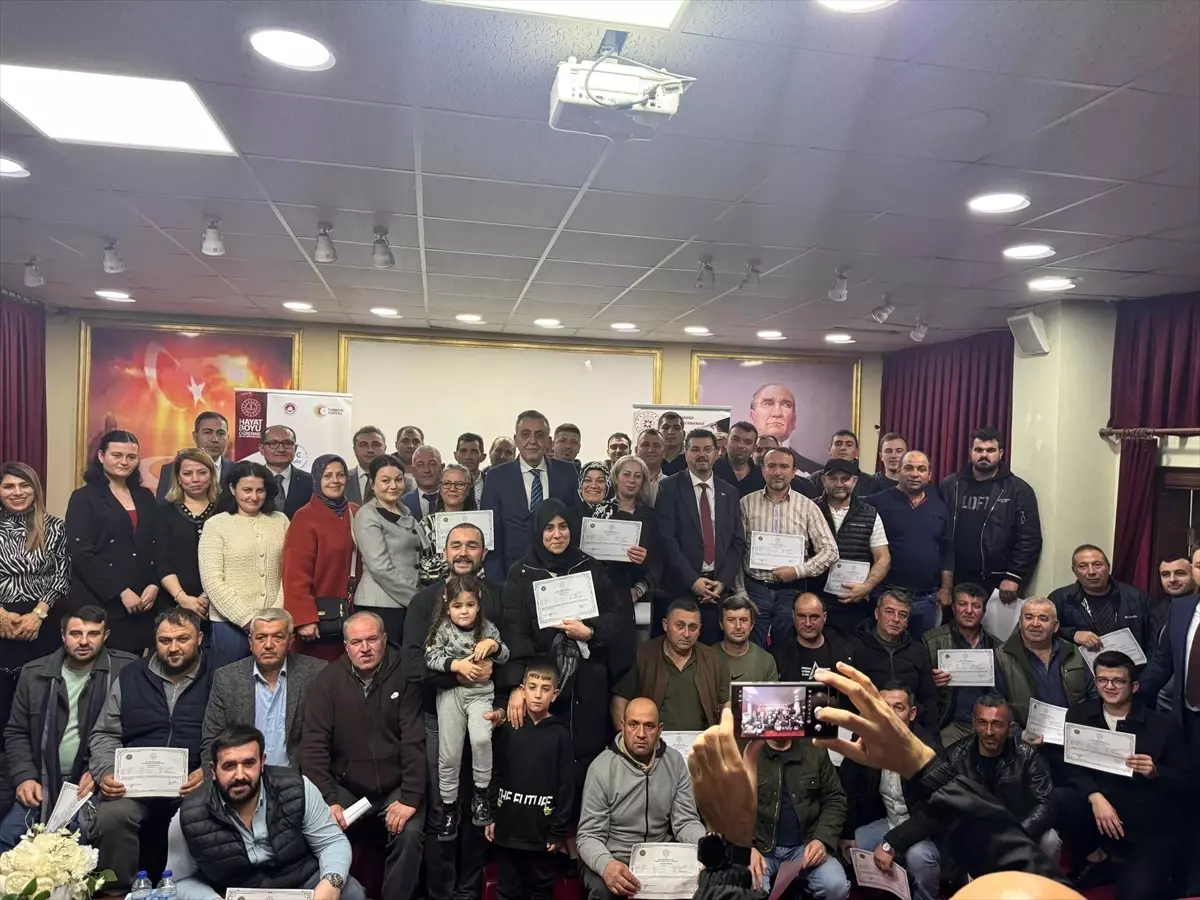 Tekirdağ'da sürü yönetimi elemanı eğitimi düzenlendi