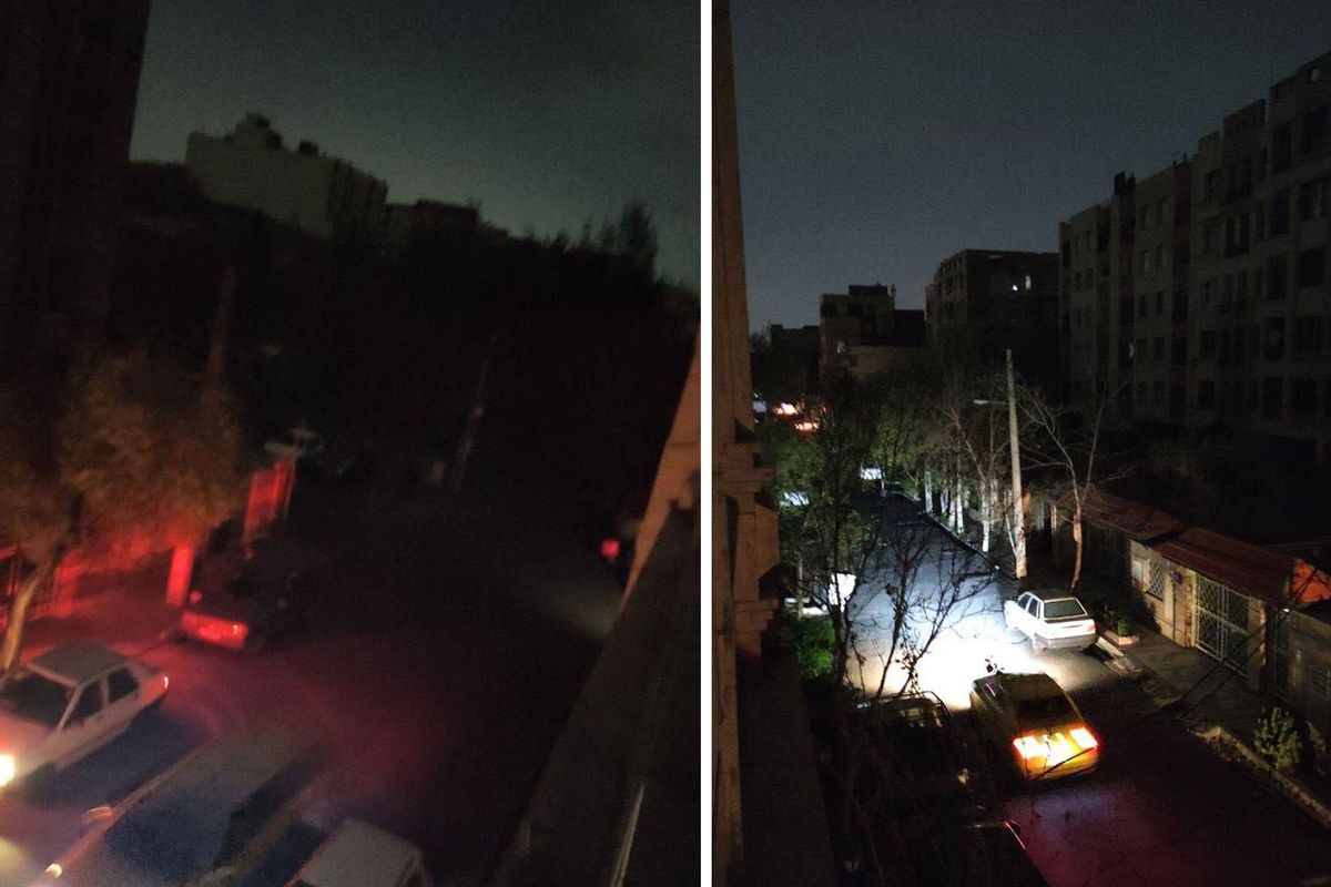 ABD ve İsrail elektrik tesislerini vurdu, Tahran karanlığa gömüldü