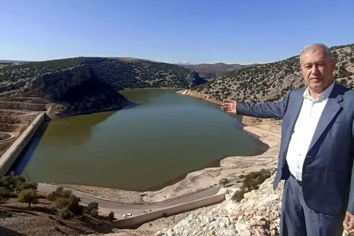 Araban Ardıl Barajı gölünde su seviyesi yükseliyor