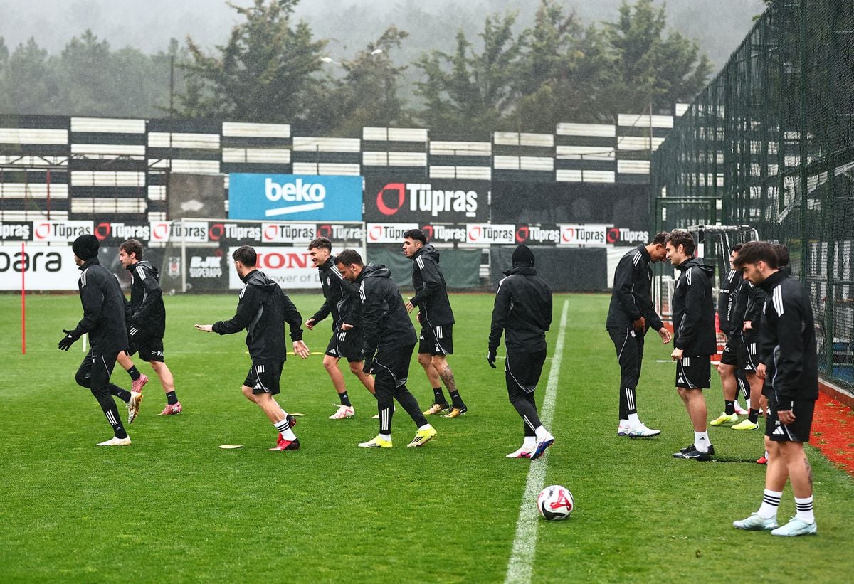 Beşiktaş'ta derbi hazırlıkları sürüyor