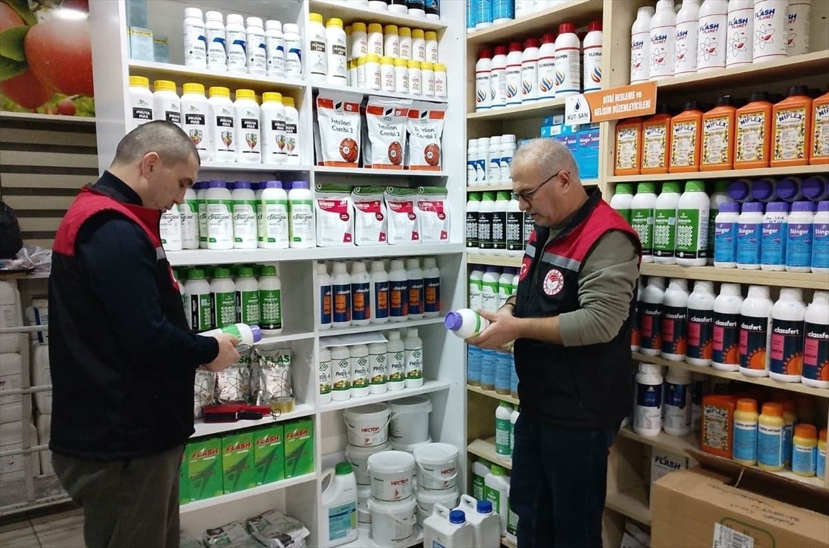 Gümüşhacıköy'de gübre bayilerine yönelik denetimler sürüyor