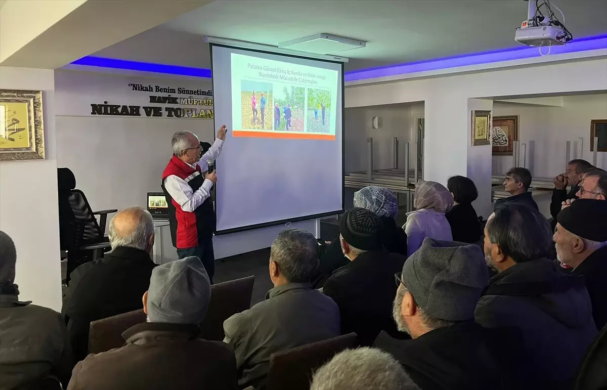 Hafik'te bitki koruma ürünleri uygulama kursu düzenlendi