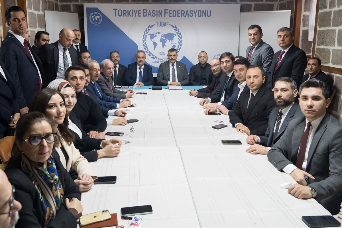 İçişleri Bakanı Çiftçi, basın mensuplarıyla bir araya geldi Açıklaması