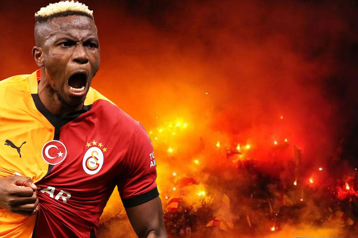 Osimhen'den Galatasaray'a tarihi rest