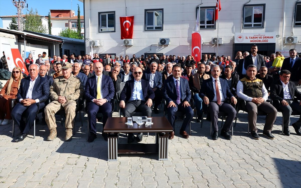 Adıyaman'da çiftçilere tarım ekipmanı desteği verildi