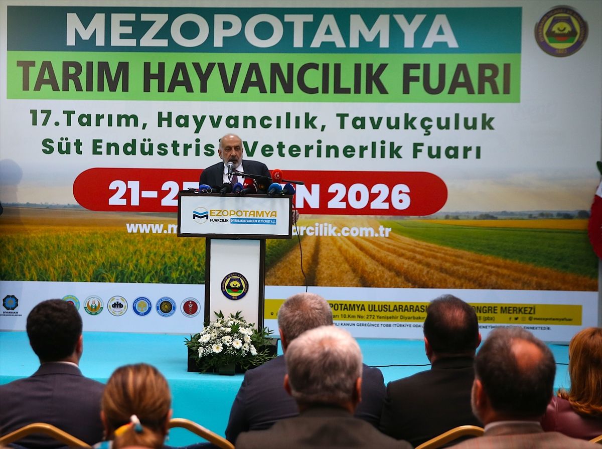 Diyarbakır'da "17. Mezopotamya Tarım ve Hayvancılık Fuarı" açıldı