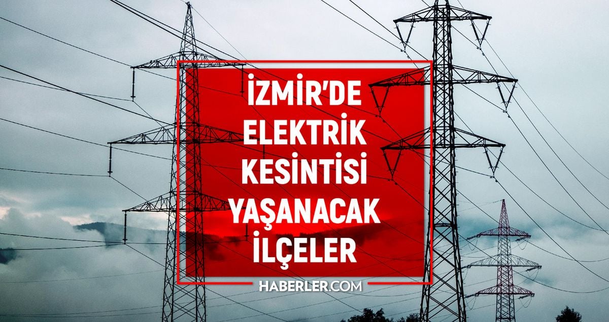 İzmir GEDİZ elektrik kesintisi! 1-2 Mayıs İzmir'de elektrik kesintisi ne zaman bitecek, elektrikler ne zaman gelecek?
