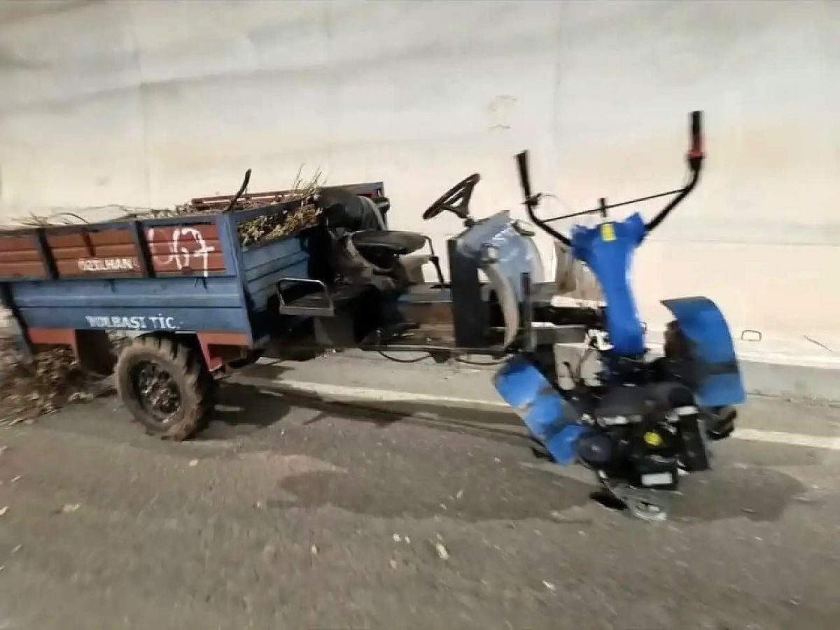 Siirt'te otomobil ile patpat çarpıştı: 1 yaralı