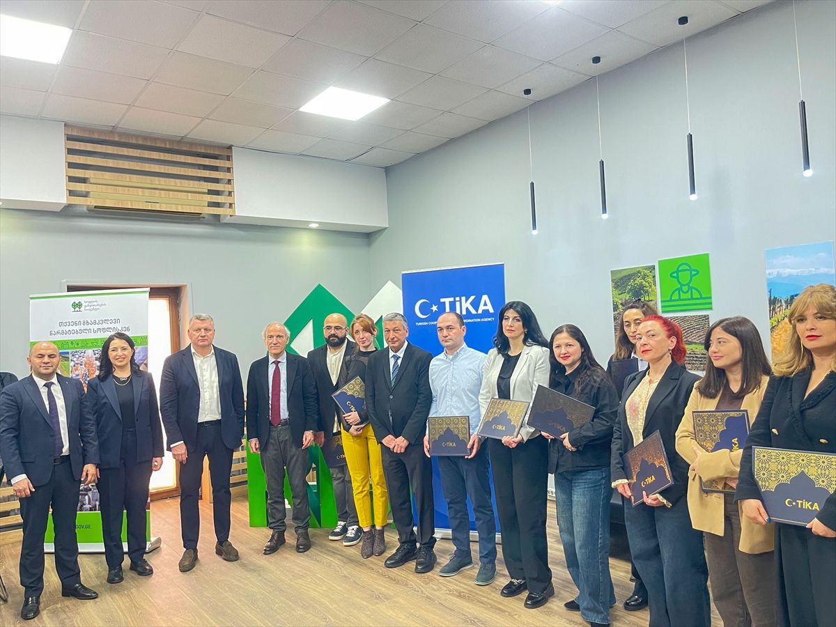 TİKA'dan Gürcistan'da tarımsal risklere karşı eğitim programı