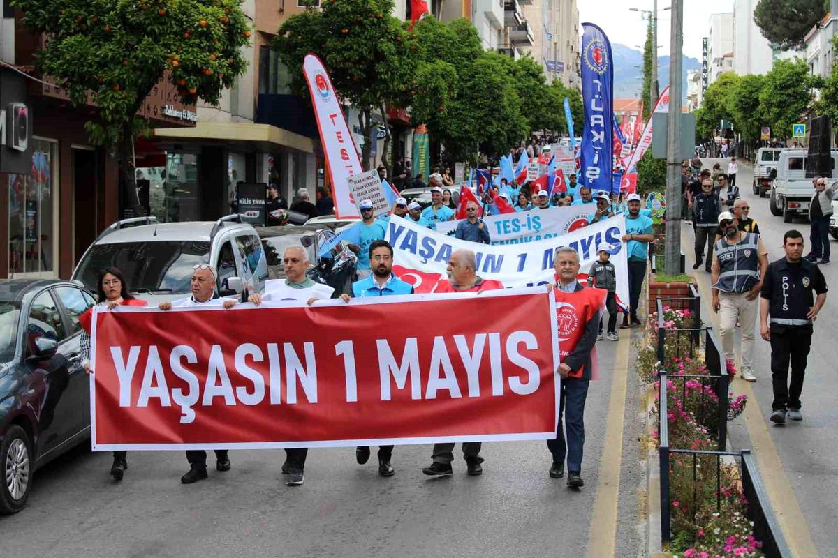 Aydın'da 'işçiler' için yürüdüler