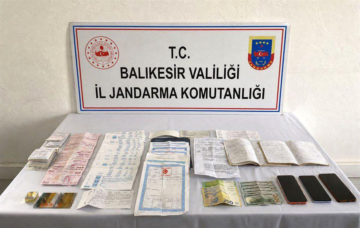 Balıkesir'de suç örgütü operasyonu: 16 gözaltı