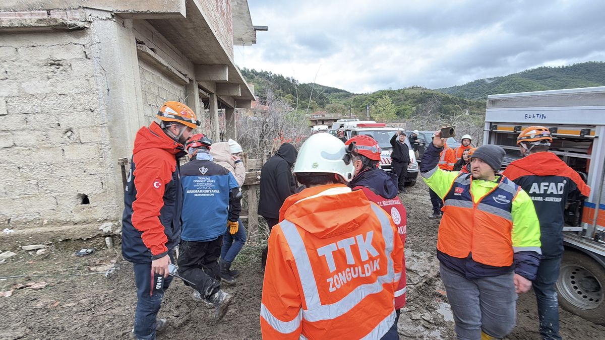 Bartın'da sel tatbikatı
