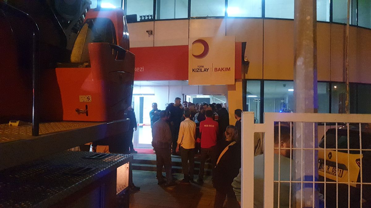 Düzce'de huzurevinde yangın