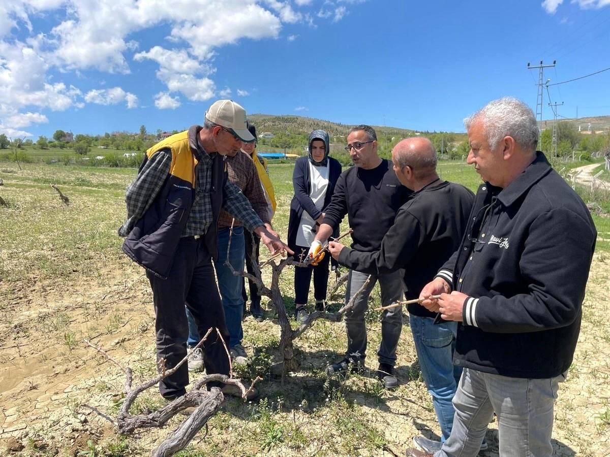 Elazığ'da Tarla Okulu eğitimleri