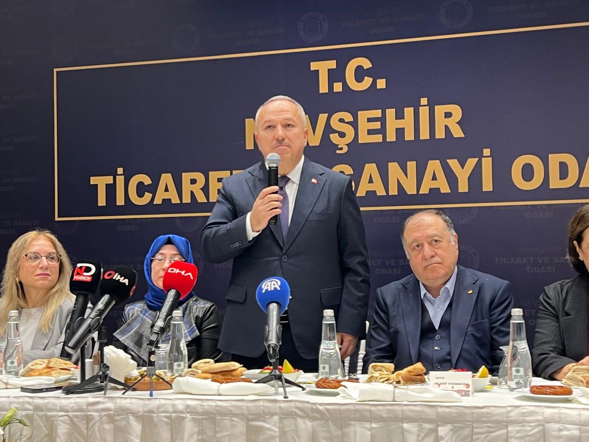 Ali Fidan'a Nevşehir'de Veda Yemeği: 'Gönlümüz Burada'