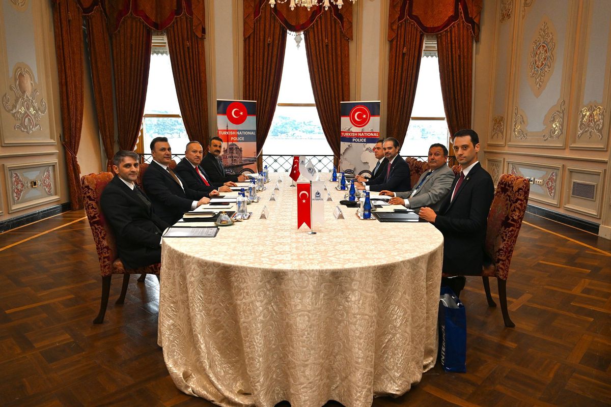 Emniyet Genel Müdürü Fidan, İNTERPOL Genel Sekreteri Urquiza ile görüştü