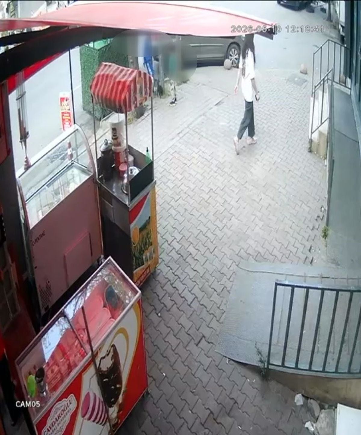 Esenler'de kediye bıçakla zarar veren çocuklar kendilerini uyaran kadının üzerine yürüdü