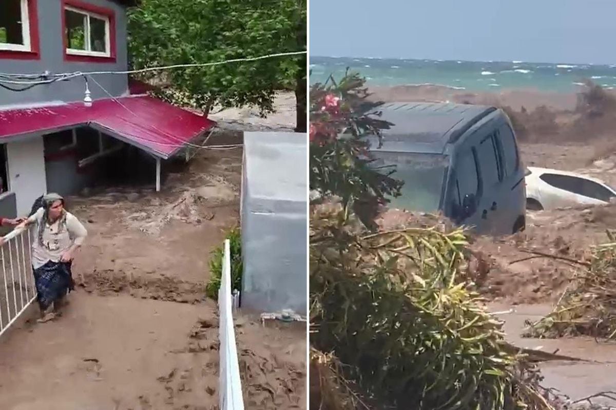 Hatay ve Osmaniye'yi sel vurdu! Evler, yollar ve araçlar zarar gördü