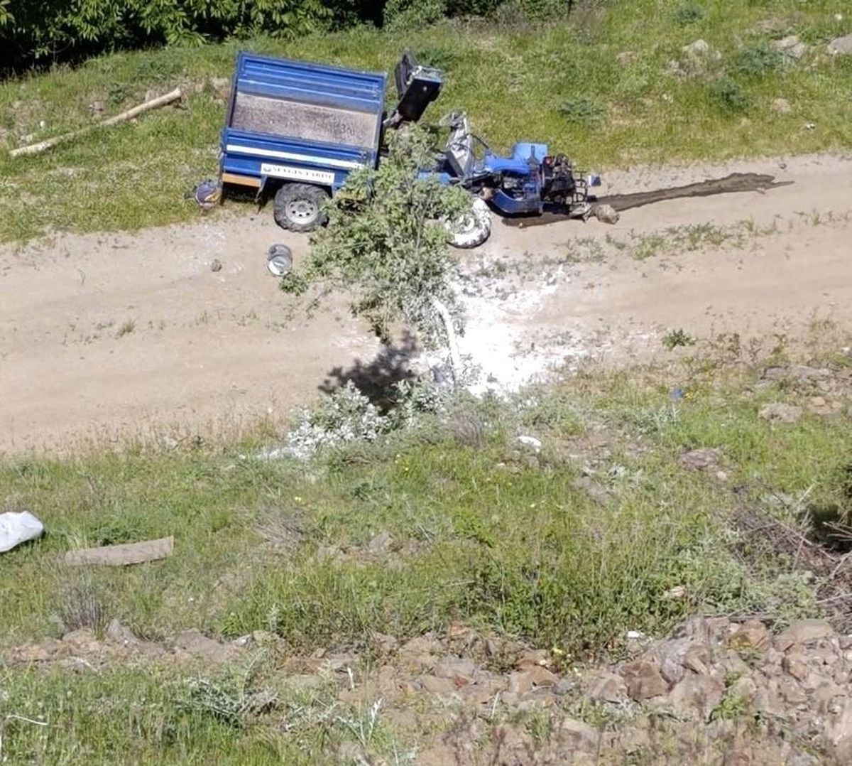 Hizan'da otomobil ile tarım aracı çarpıştı: 1 yaralı