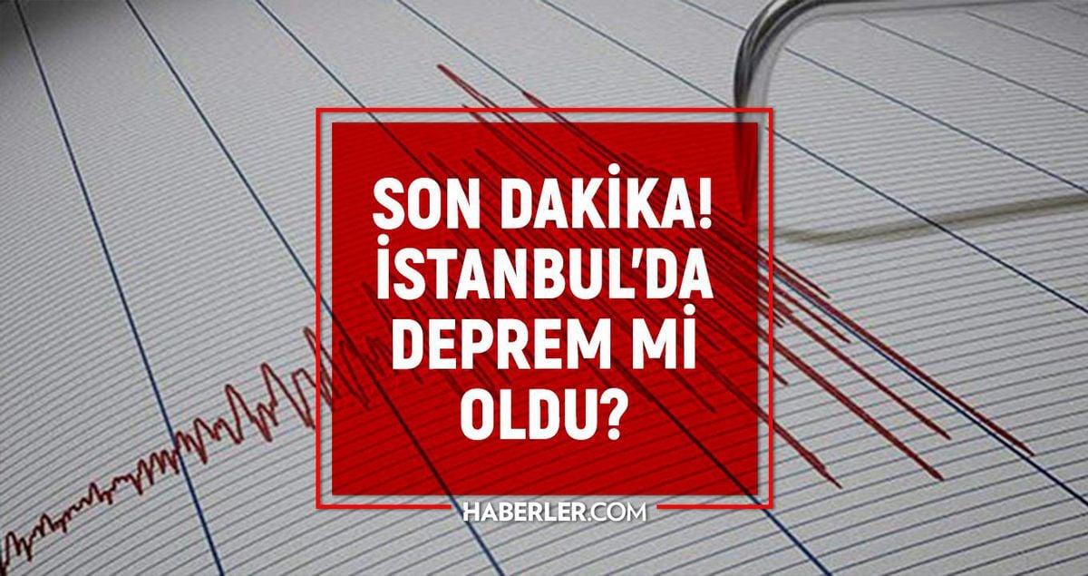 İstanbul'da deprem mi oldu? SON DAKİKA! 22 Mayıs İstanbul'da az önce nerede deprem oldu?