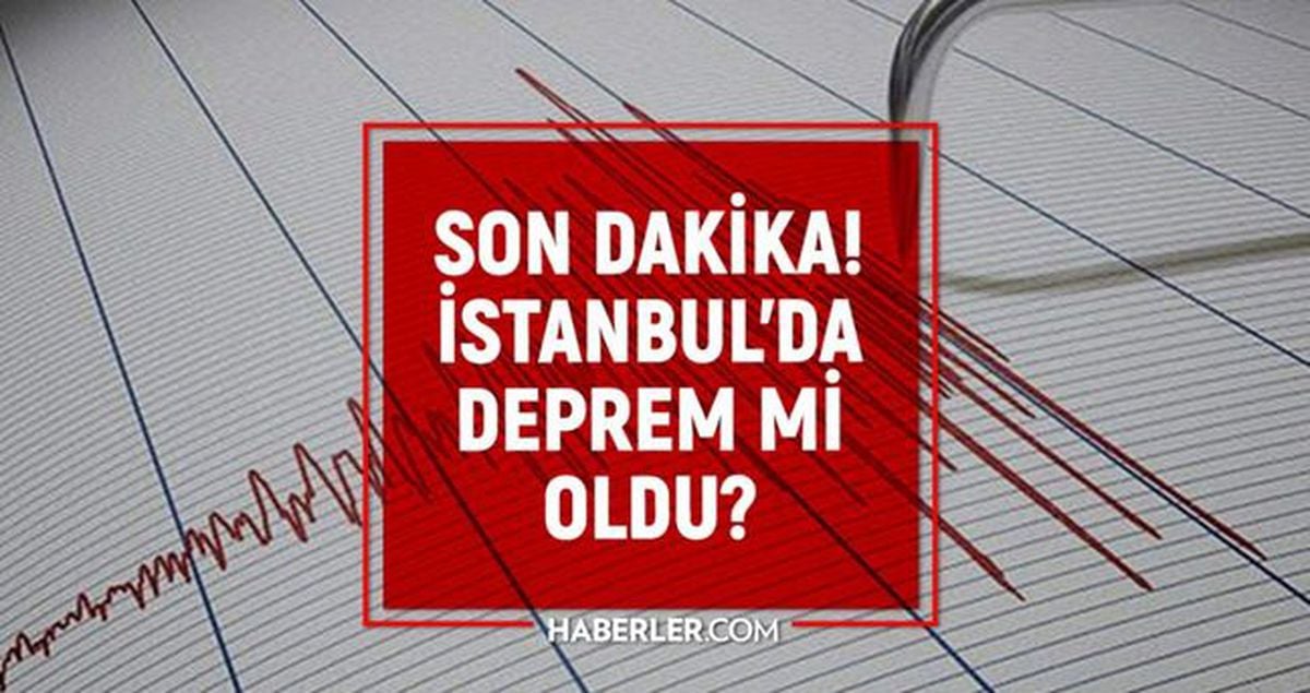 İstanbul'da deprem mi oldu? SON DAKİKA! 3 Mayıs İstanbul'da az önce nerede deprem oldu?