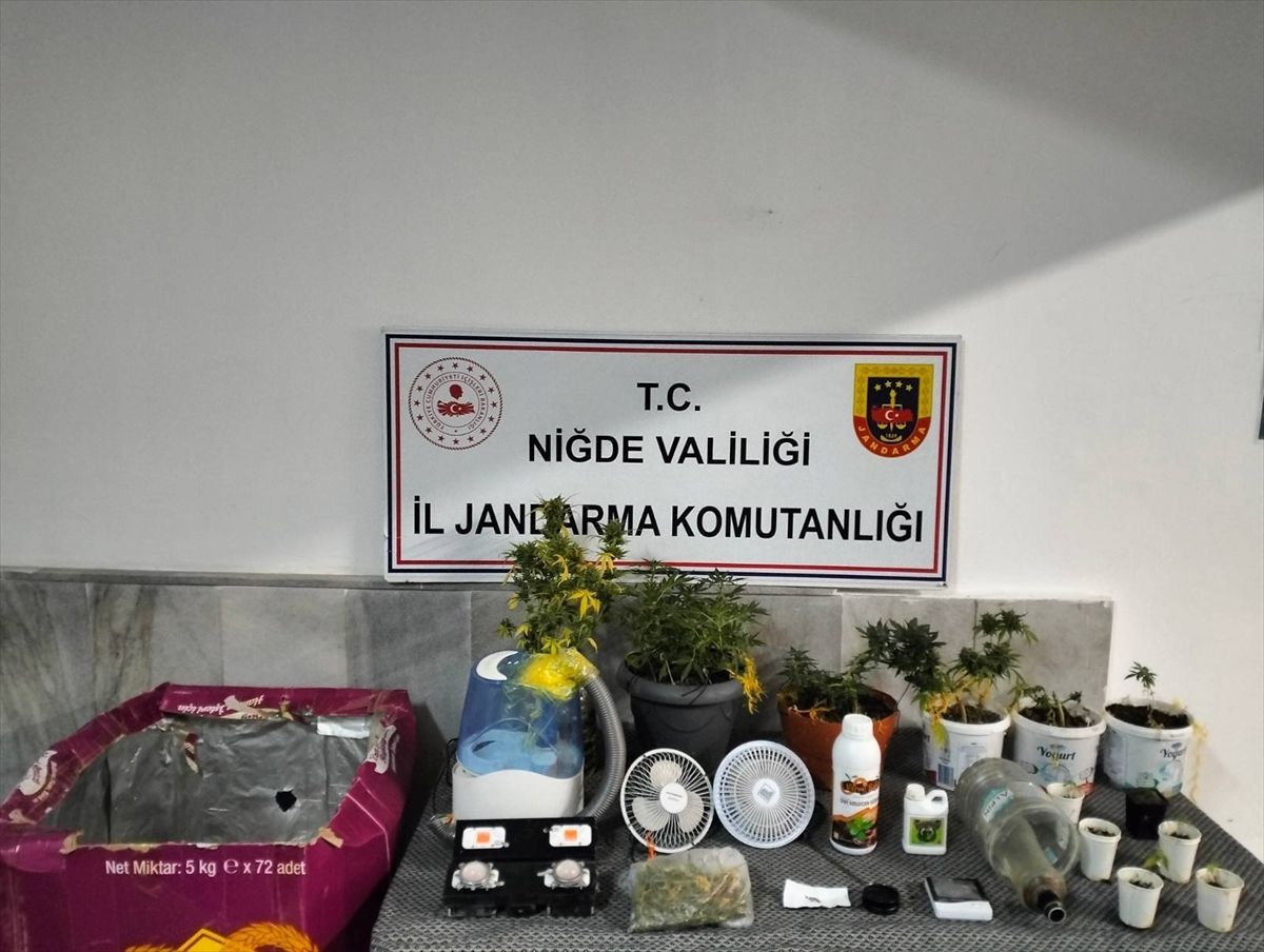Niğde'de uyuşturucu operasyonlarında 2 şüpheli yakalandı