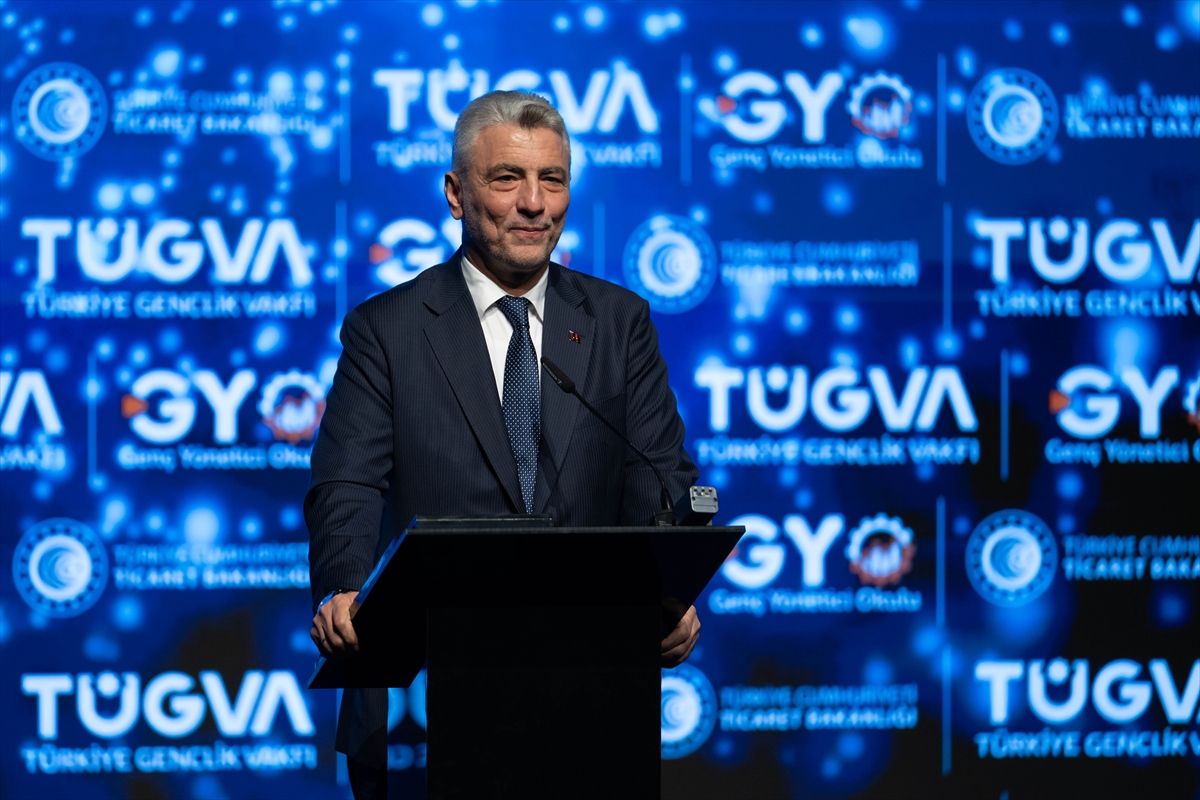 Ticaret Bakanı Bolat, TÜGVA'nın "Genç Yönetici Okulu" programında konuştu Açıklaması