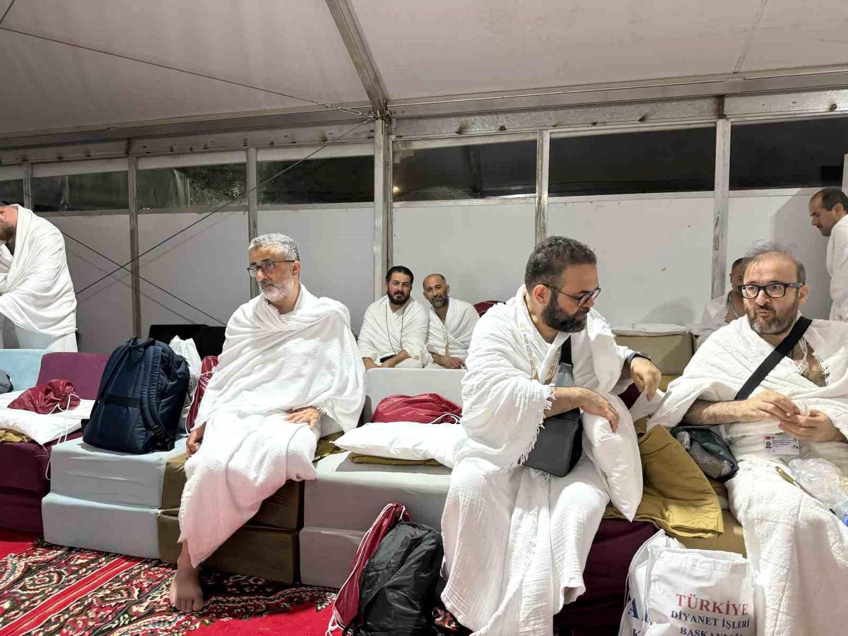 Türk hacılar Arafat'a ulaştı