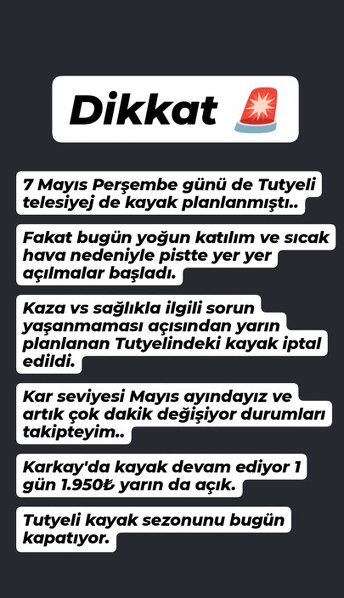 Uludağ'da mayıs ayında ücretsiz kayak keyfi
