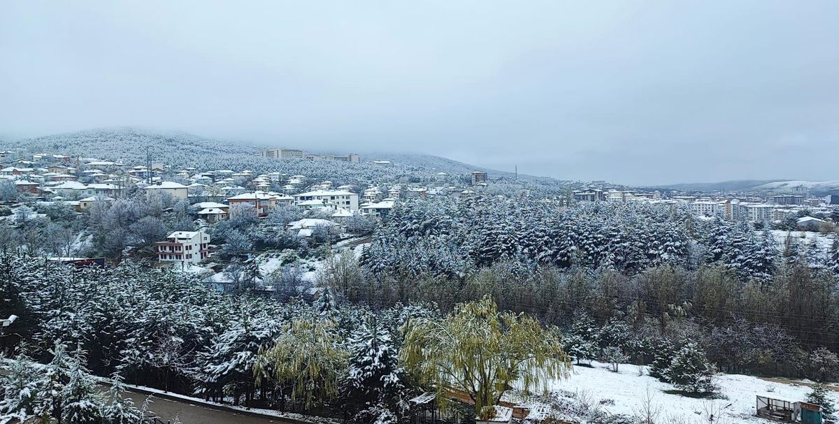 Yozgat'ta mayısta kar yağdı