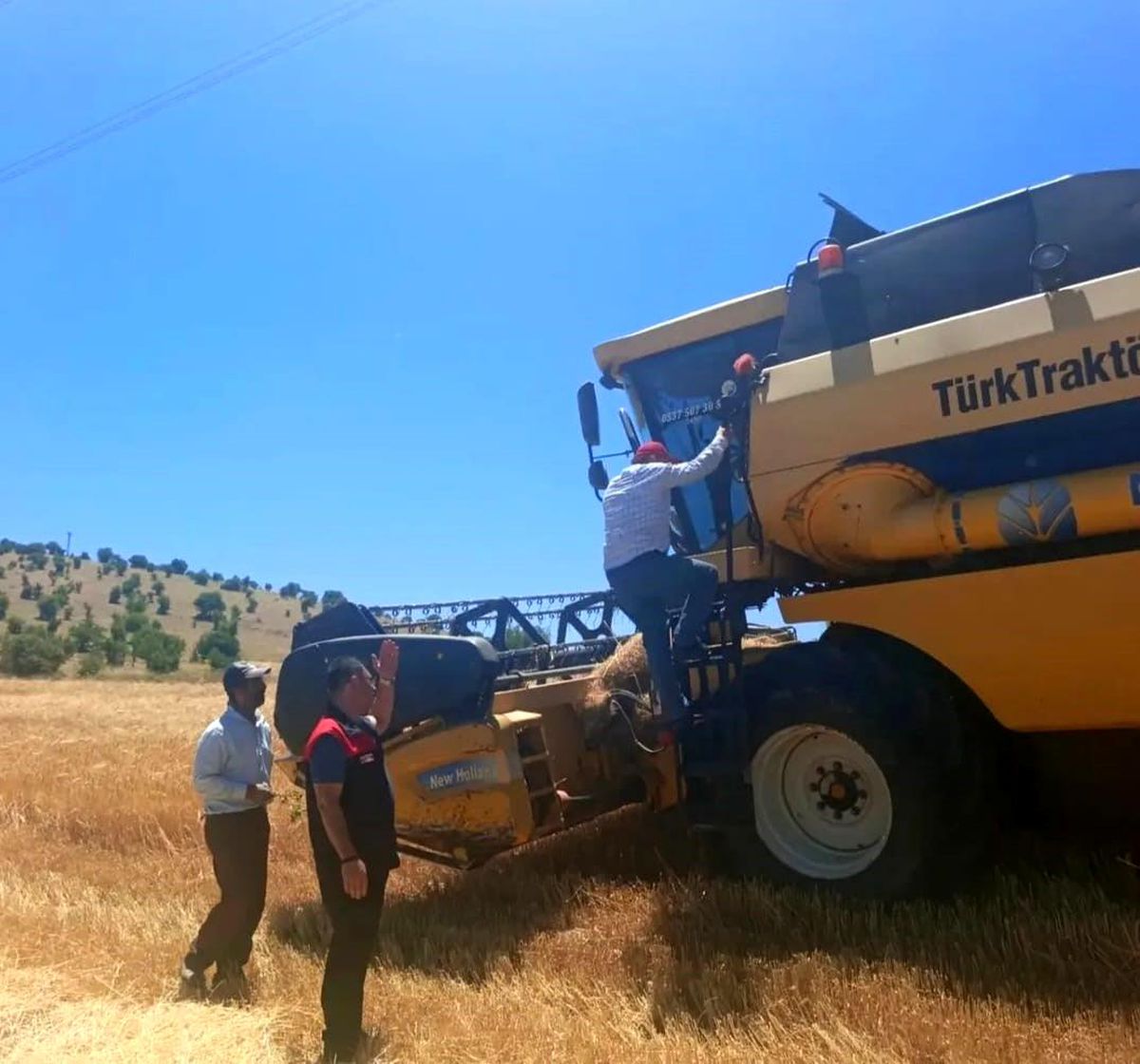 Ağın'da biçerdöver ve market denetimleri sürüyor