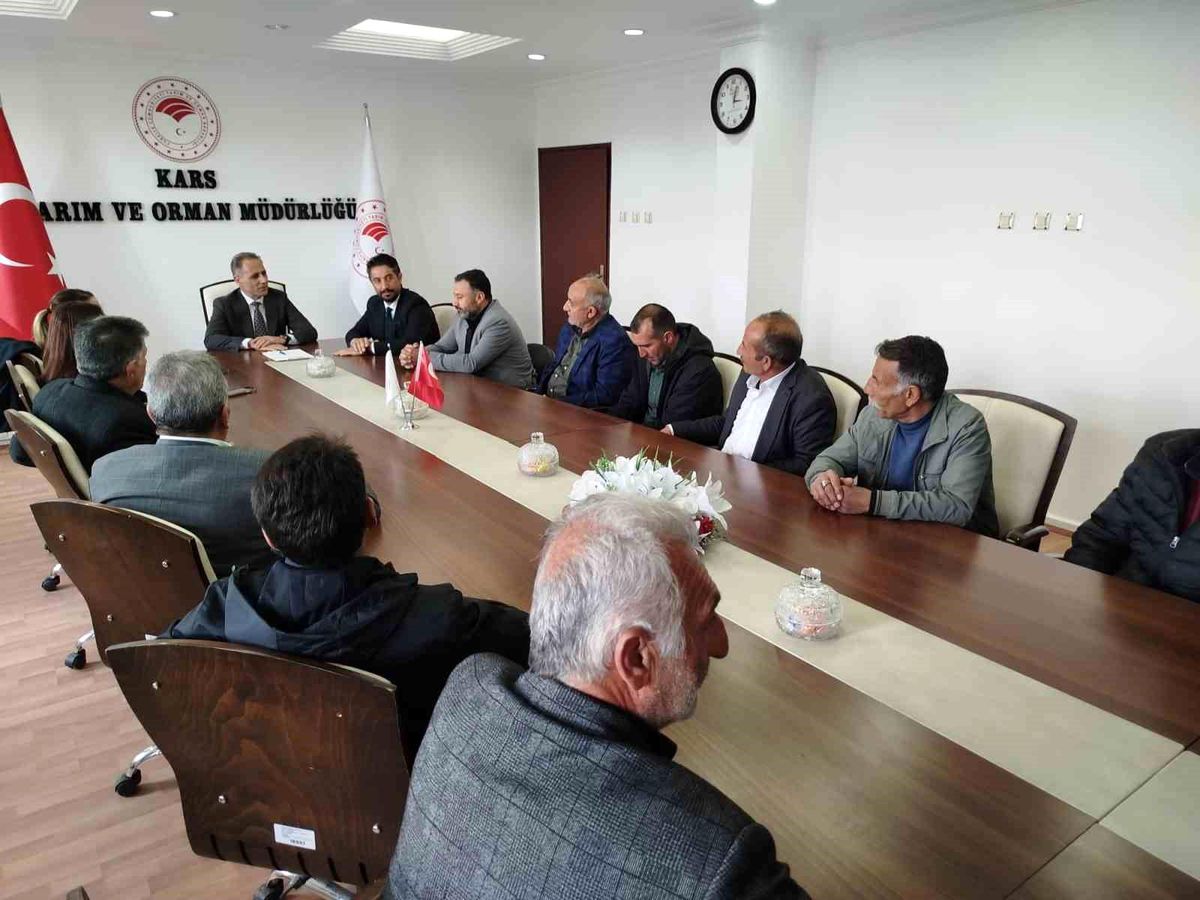 Kars hayvancılığı masaya yatırıldı: Birlik Başkanı Eren Alp'ten Aydın'a ziyaret