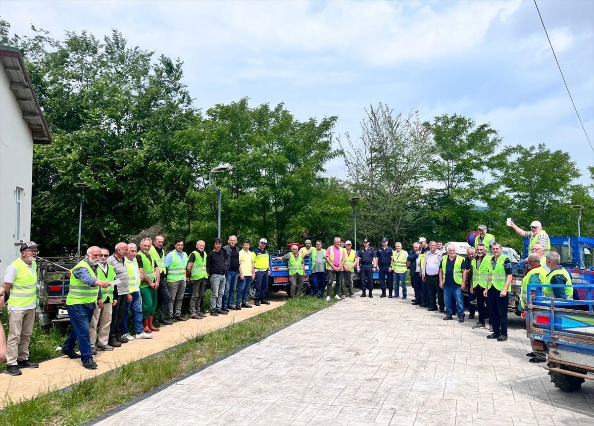 Ordu'da tarım araçlarının karıştığı kazaların önlenmesi için eğitim verildi