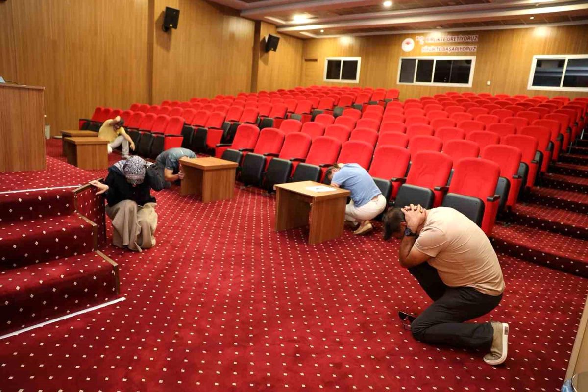 AFAD'dan Muğla Tarım ve Orman İl Müdürlüğü personeline acil durum eğitimi