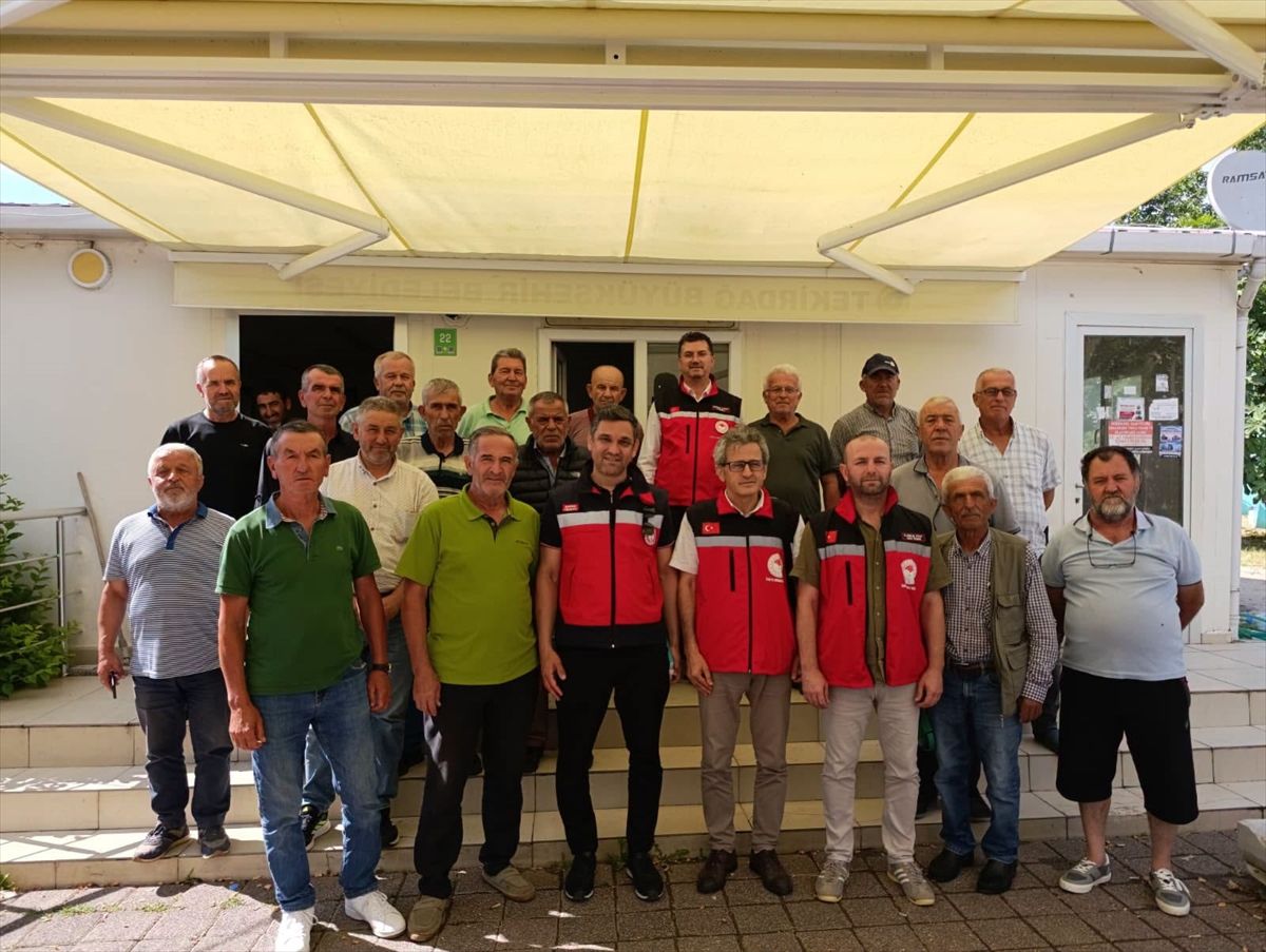 Tarım Havzaları Daire Başkanı Yeniay, Tekirdağ'da hasat çalışmalarını inceledi