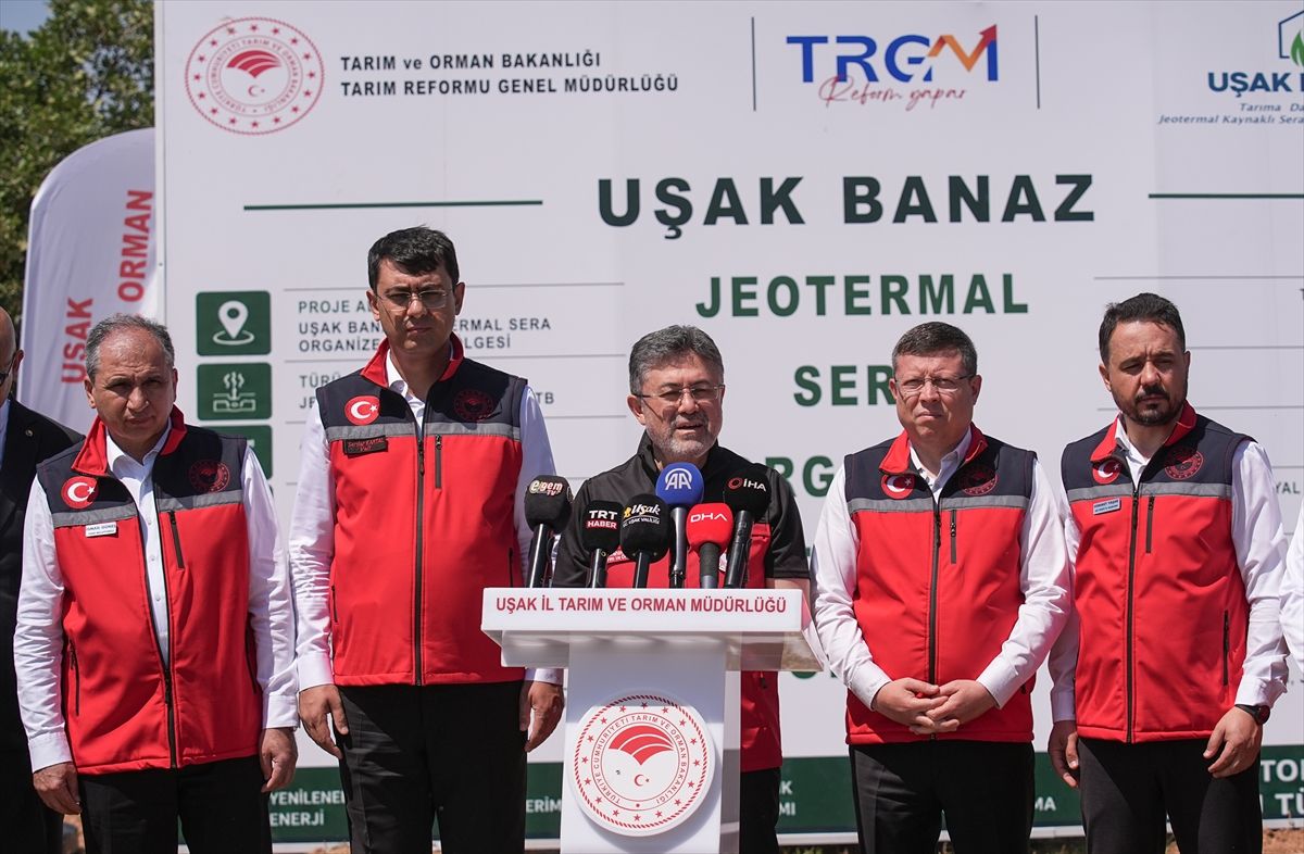 Tarım ve Orman Bakanı Yumaklı, Uşak'ta konuştu Açıklaması