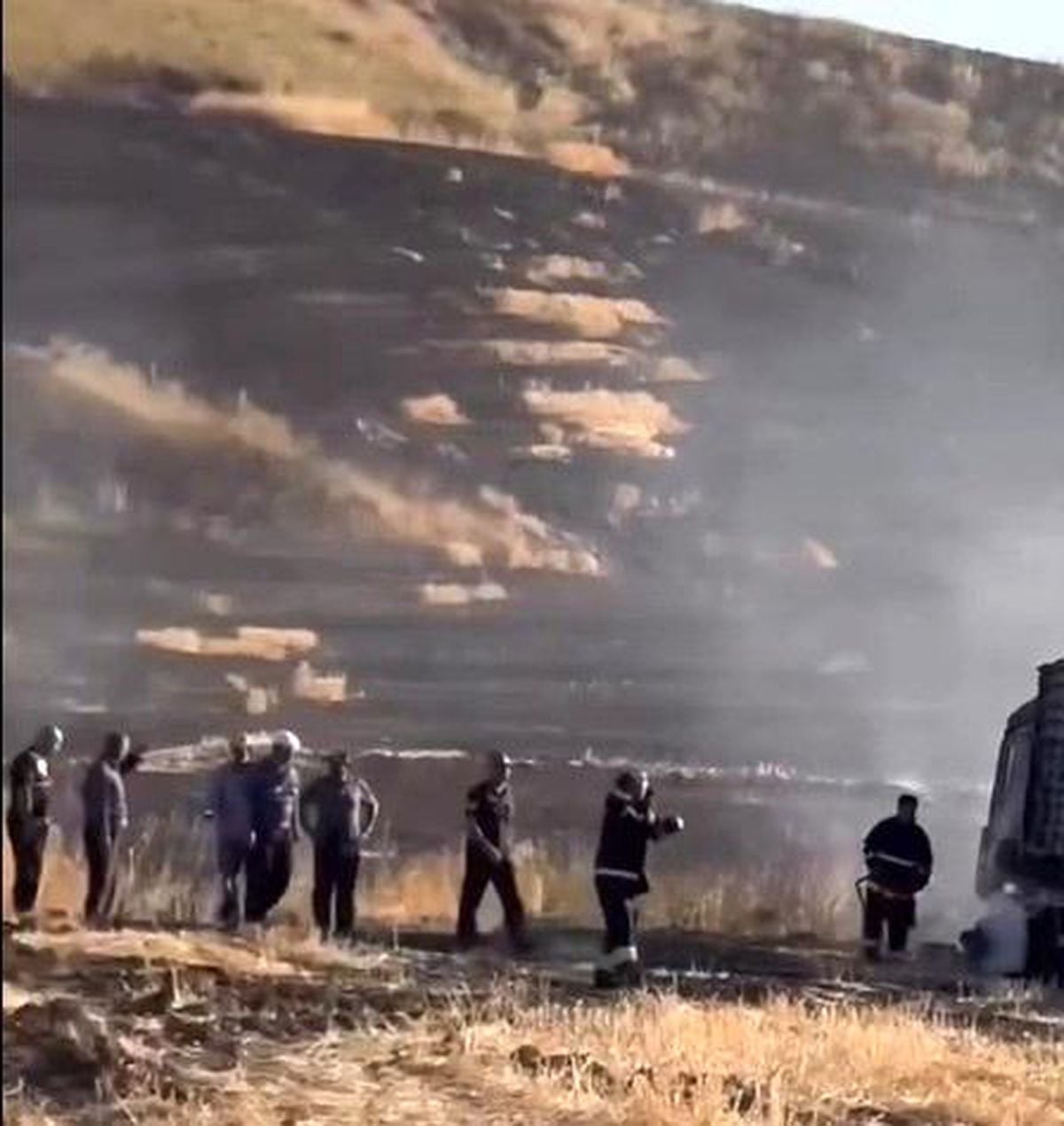 Yozgat'ta 150 dönüm tarım arazisi yandı