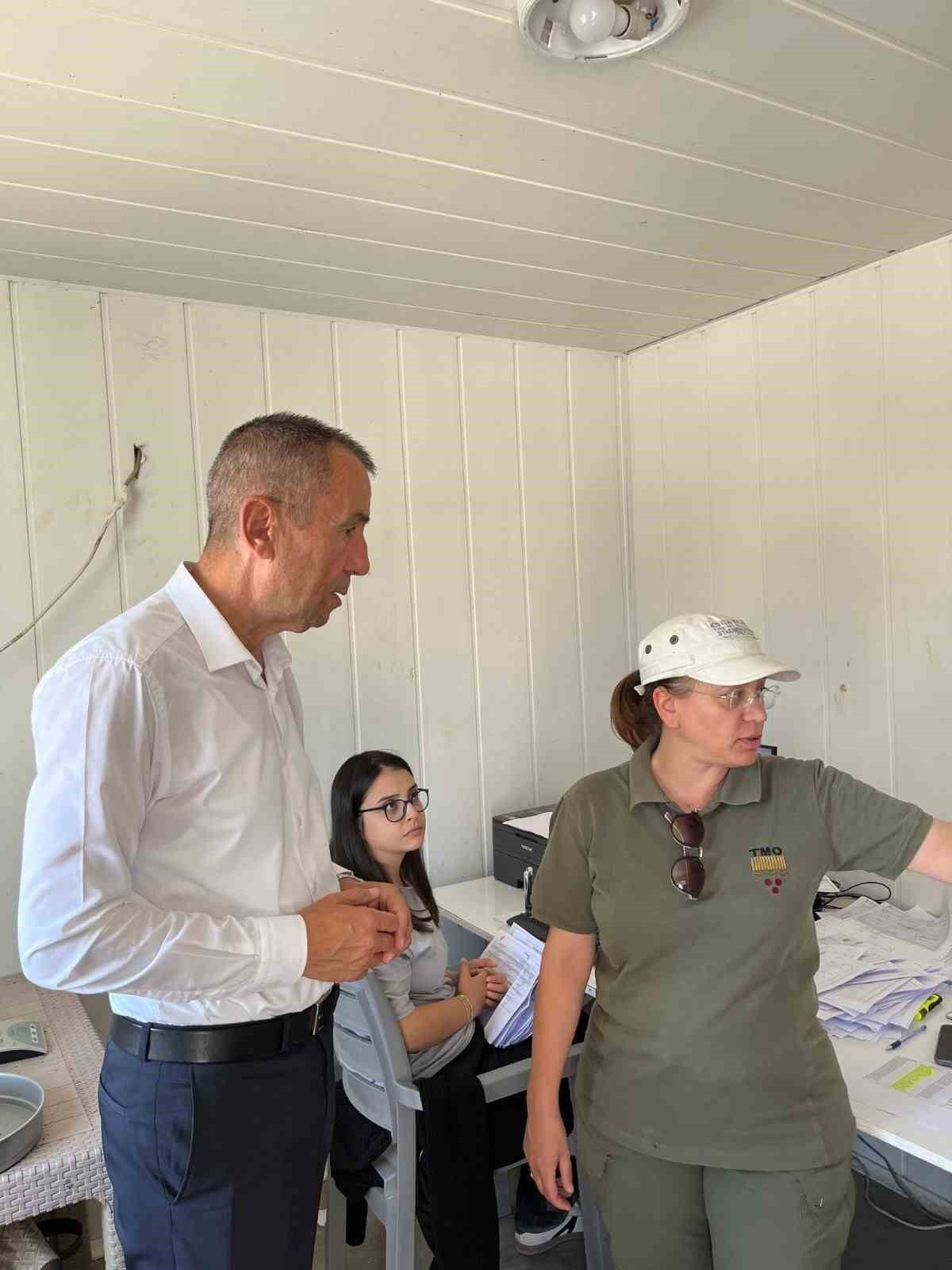 Bilecik'te TMO Alım Noktasına İnceleme