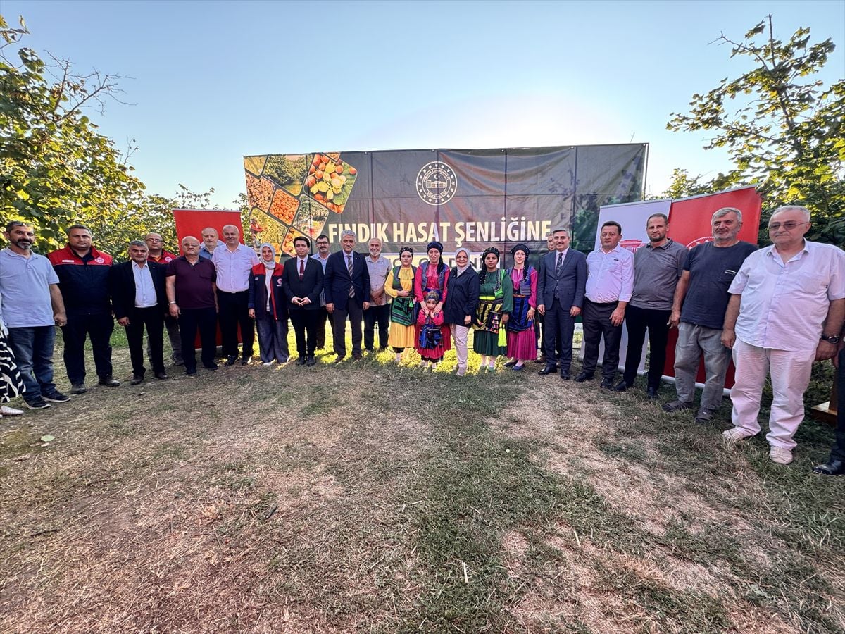 Düzce'de Fındık Hasat Şenliği Coşkuyla Başladı