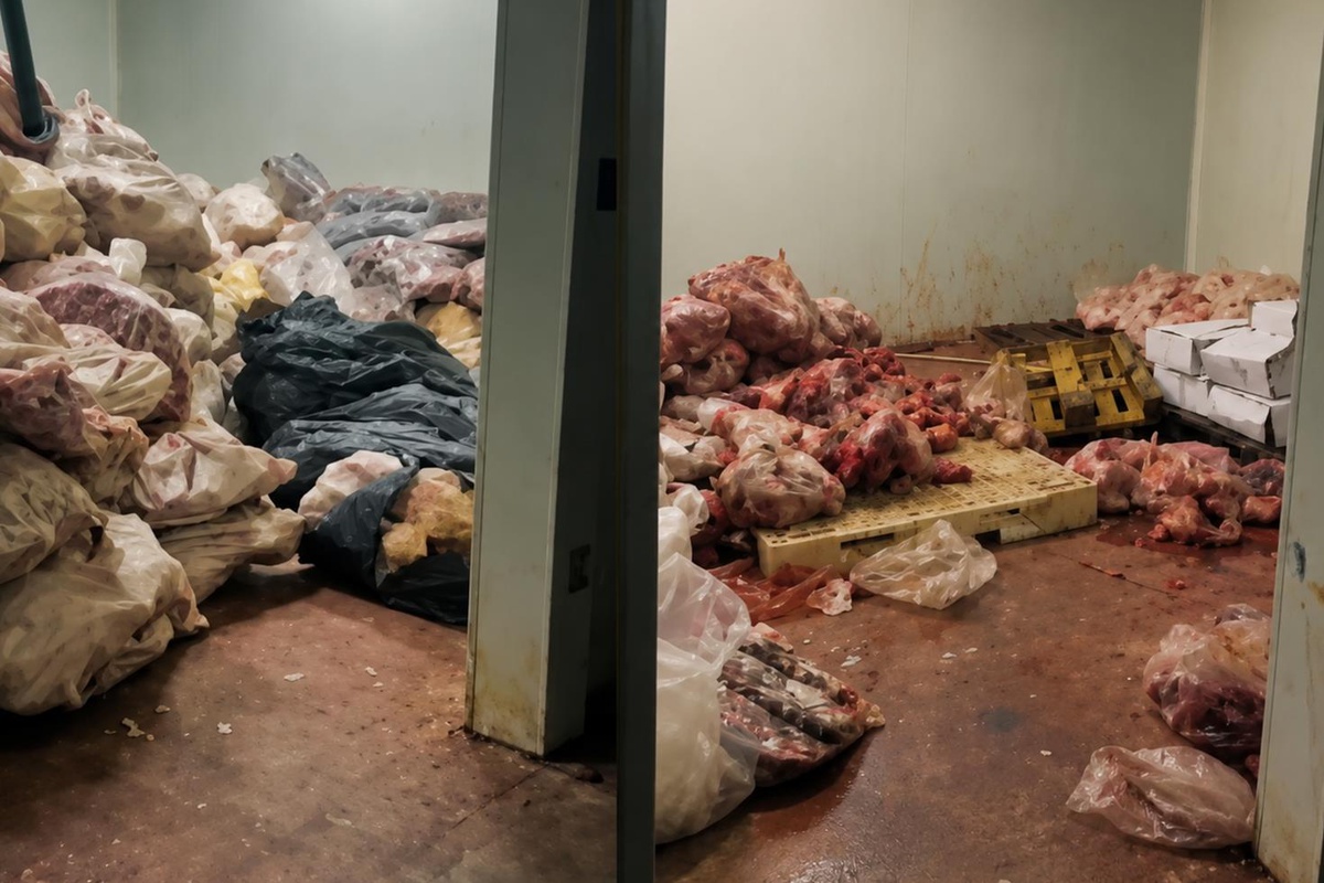 Görüntüler başkentimizden! Tam 104 ton ete el koyuldu