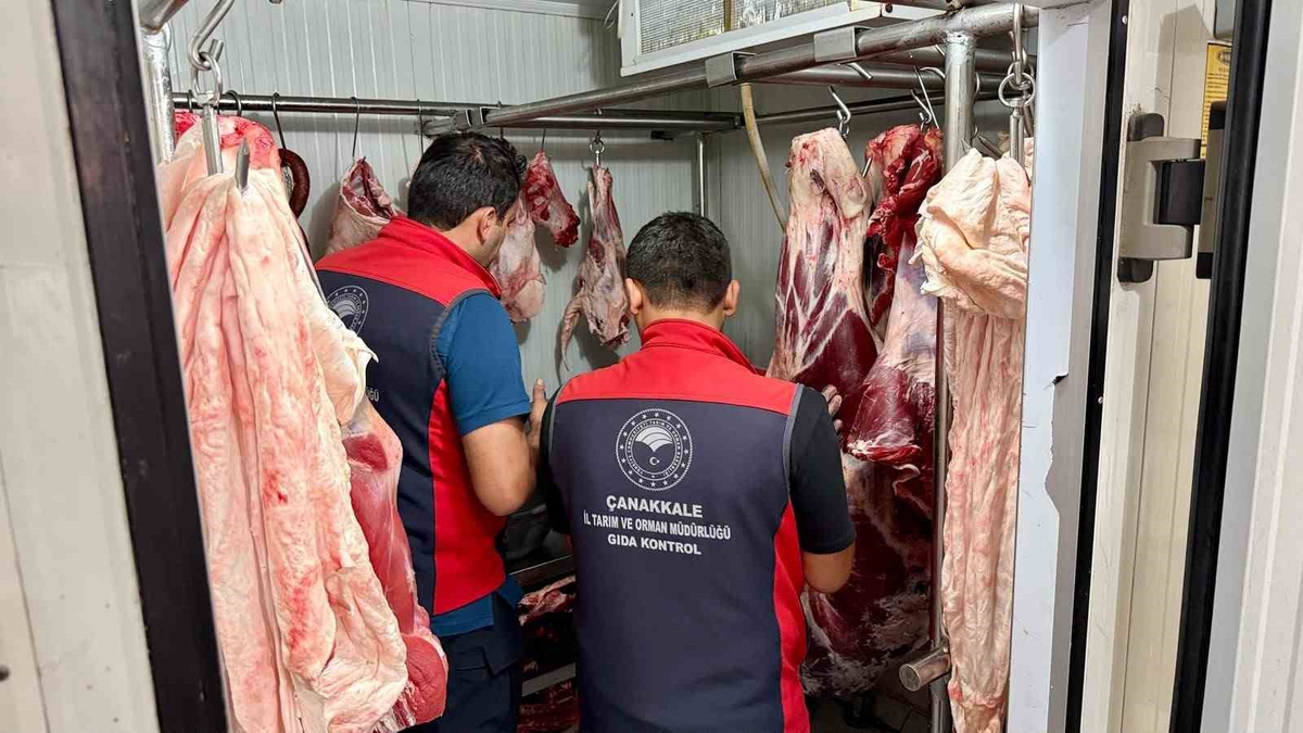 Çan Tarım ve Orman Müdürlüğü ekipleri Etili’de gıda işletmelerini denetledi