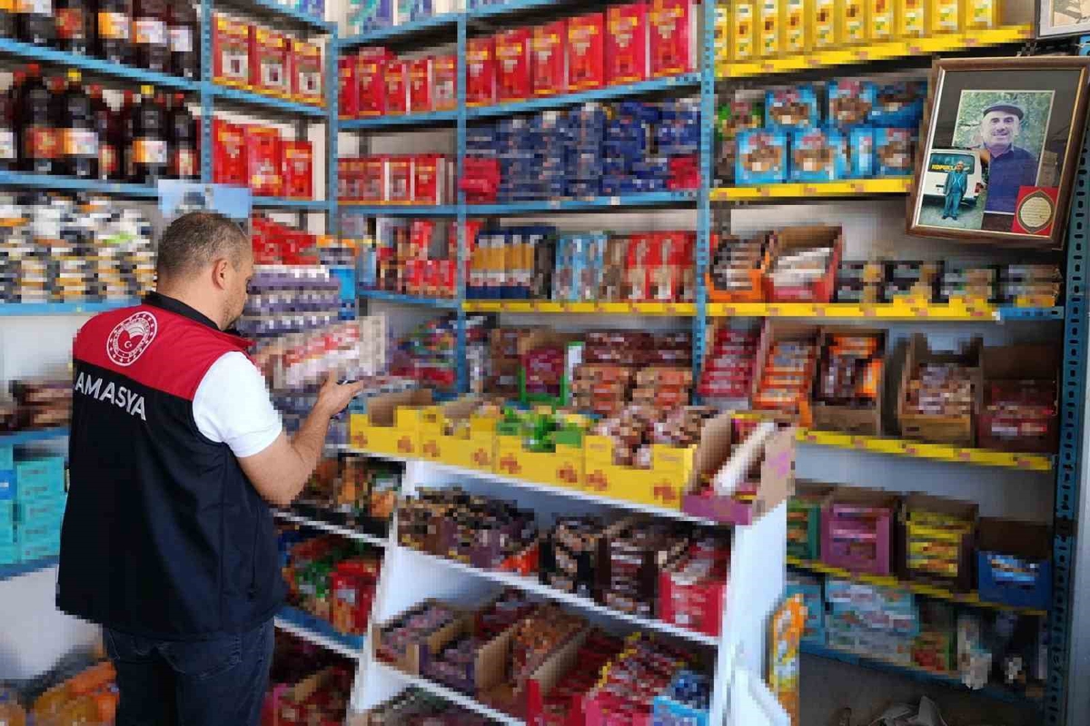 Taşova’da İlçe Tarım ve Orman Müdürlüğü ekiplerinden gıda denetimi