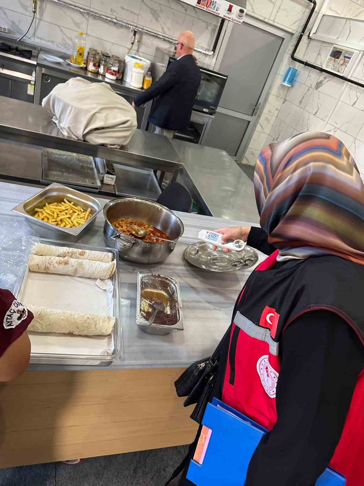 Yalova'da okul kantinleri, İl Tarım ve Orman Müdürlüğü ekiplerince denetlendi