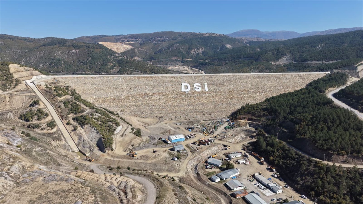 Amasya Aydınca Barajı'nda su tutulmaya başladı, 33 bin 300 dekar arazi sulanacak