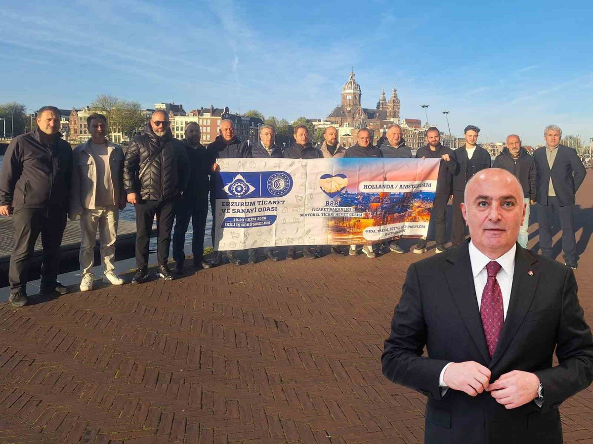 ETSO'nun 13 kişilik heyeti Amsterdam'da gıda ve tarım için ticari temaslara başladı