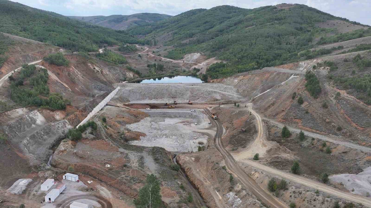 Petekli Göleti tamamlanınca Bayburt'ta 6 bin 340 dekar tarım arazisi sulanacak