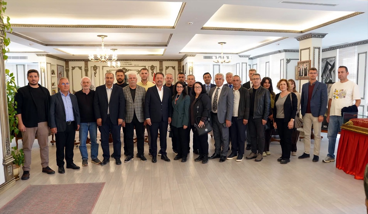 TBB Tarım ve Gıda Güvenliği Çalışma Komisyonu, Beypazarı Başkanı Kasap'ı ziyaret etti
